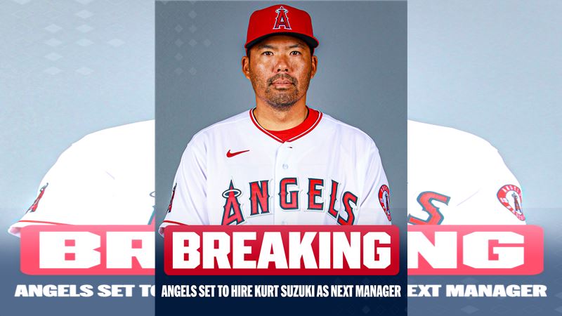 天使新任主帥為日裔美籍捕手鈴木清。（圖／翻攝自MLB X）