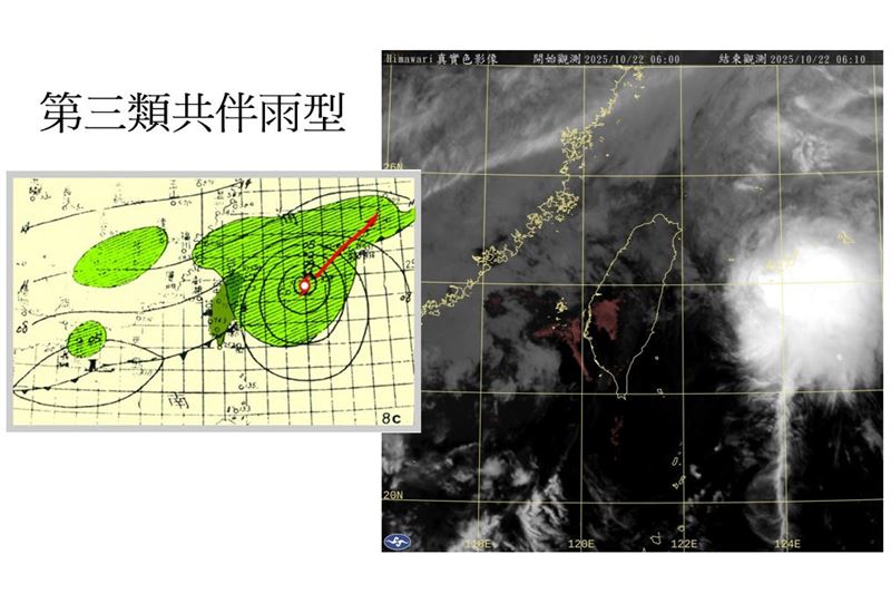 第三類共伴雨型。（圖／取自鄭明典臉書）