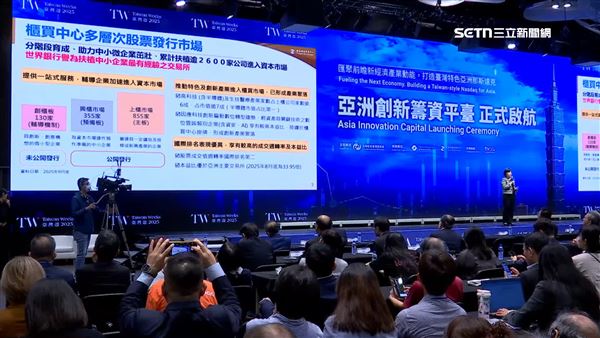 亞洲創新籌資平臺啟動典禮現場