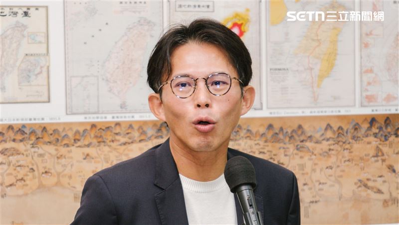 黃國昌日前接受媒體聯訪。(圖/記者楊士誼攝影)