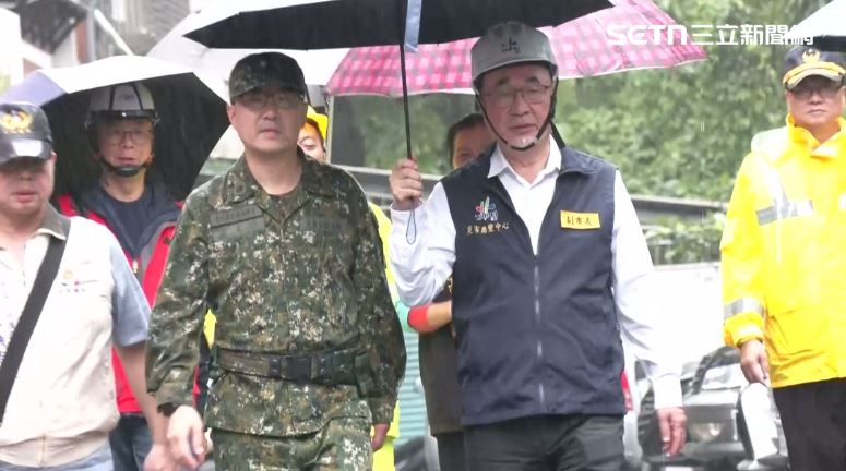 北市文山區驚見土石流 李四川勘災曝實情