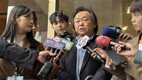 民進黨立委王世堅出席中執會前受訪（圖／記者劉秀敏攝影）