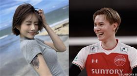 高橋藍、河北彩伽。