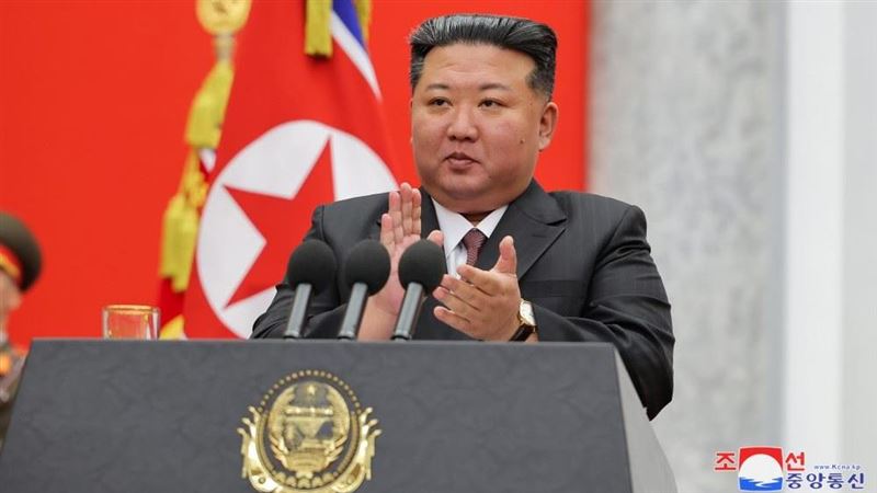 川普稱對於與金正恩會面抱持開放態度。(圖/翻攝自北韓中央通信社)