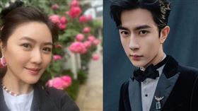 于朦朧（右）墜樓案餘波未止，疑似涉案的女星田海蓉（左）再度掀起輿論風暴。（圖／翻攝自于朦朧、田海蓉微博）