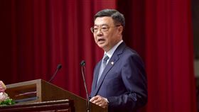 行政院長卓榮泰今(22)日出席台灣警察專科學校慶祝80週年校慶大會。（圖／行政院提供）