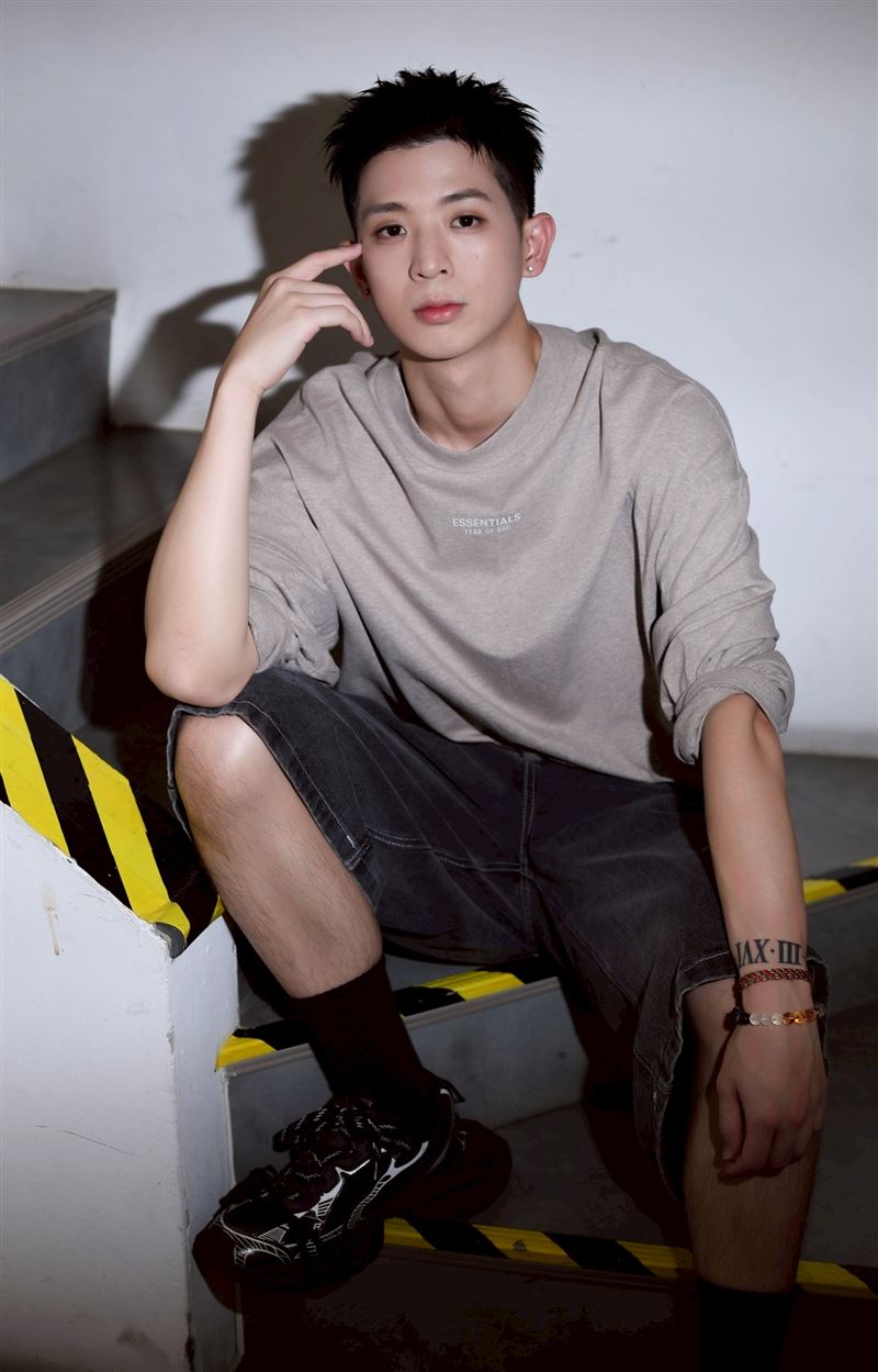 林隆璇愛兒林亭翰這次參加軍旅實境秀節目。（圖／記者鄭孟晃攝影）