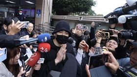 王大陸,教唆傷人,新北檢,交保。（圖／記者鄭孟晃攝影）