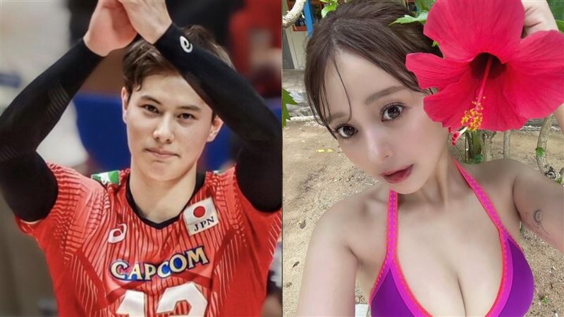 日本混血「排球王子」高橋藍外型帥氣，遭到週刊爆料早已死會，與辣妹網紅uka.已經秘戀一年。（圖／翻攝自高橋藍、uka.IG）