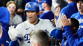 大谷翔平挑戰生涯第4度獲選銀棒獎。（圖／美聯社／達志影像）