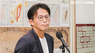 岳父建案爆違建爭議，黃國昌回應毫無所悉。（圖／記者楊士誼攝影）