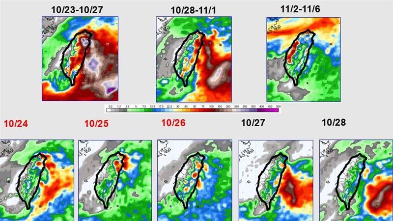 光復連假繼續下雨!下週又有1波東北季風
