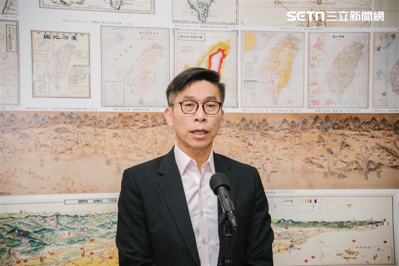民進黨立法院黨團幹事長鍾佳濱接受媒體聯訪（圖／記者楊士誼攝影）