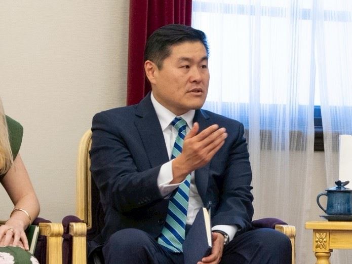 前白宮國安會台灣事務主任朴雄（Marvin Park）(資料圖／總統府提供)