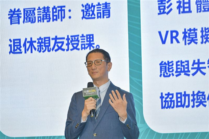 迪芬尼聲學科技黃柏翔人資協理表示，公司重視跨世代員工混齡編組，鼓勵員工換位思考，提升內部向心力與凝聚力。（圖／臺北市就業服務處提供）