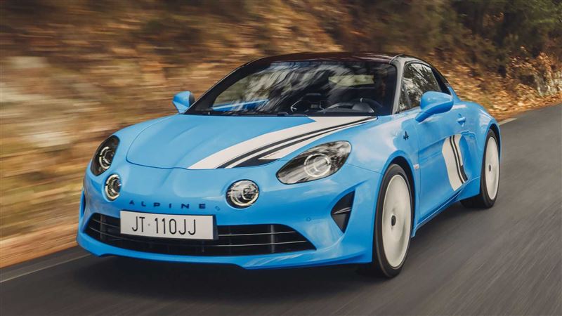 Alpine A110暫停全電動計畫。（圖／翻攝Alpine網站）
