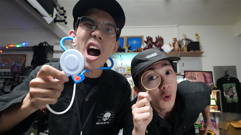 胡鬧戰隊萬聖節上街頭搞鬼。（圖／業者提供）