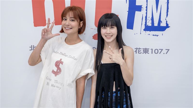 hito最大ㄎㄚ白安獨挑大樑，最新一集邀請到莎莎。（圖／Hit Fm聯播網）