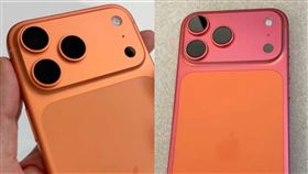 有網友分享自己的iPhone 17 Pro Max橘色褪成粉紅色。（圖／翻攝reddit/DakAttack316）
