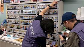 國健署今日二度偕同北市衛生局突擊通路現場稽查。（圖／北市衛生局提供）