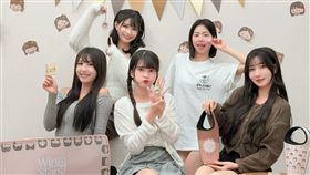 台鋼啦啦隊Wing Stars成員芋頭，化身插畫家設計周邊商品。（圖／桂田文創提供） 