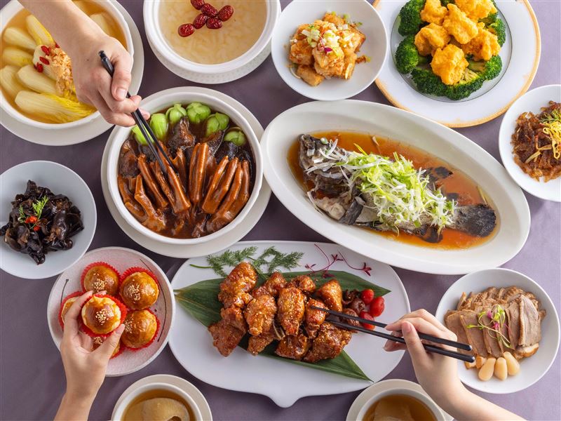 潮品集-宴款待至親好友大氣體面。(圖/飯店旅宿業者提供)