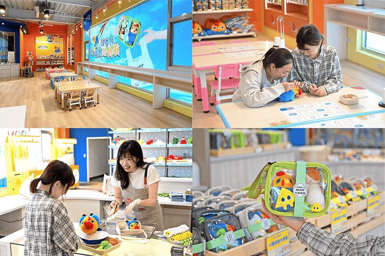 「PON PON DIY絨毛玩偶手作店」空間明亮溫馨，打造療癒親子手作體驗