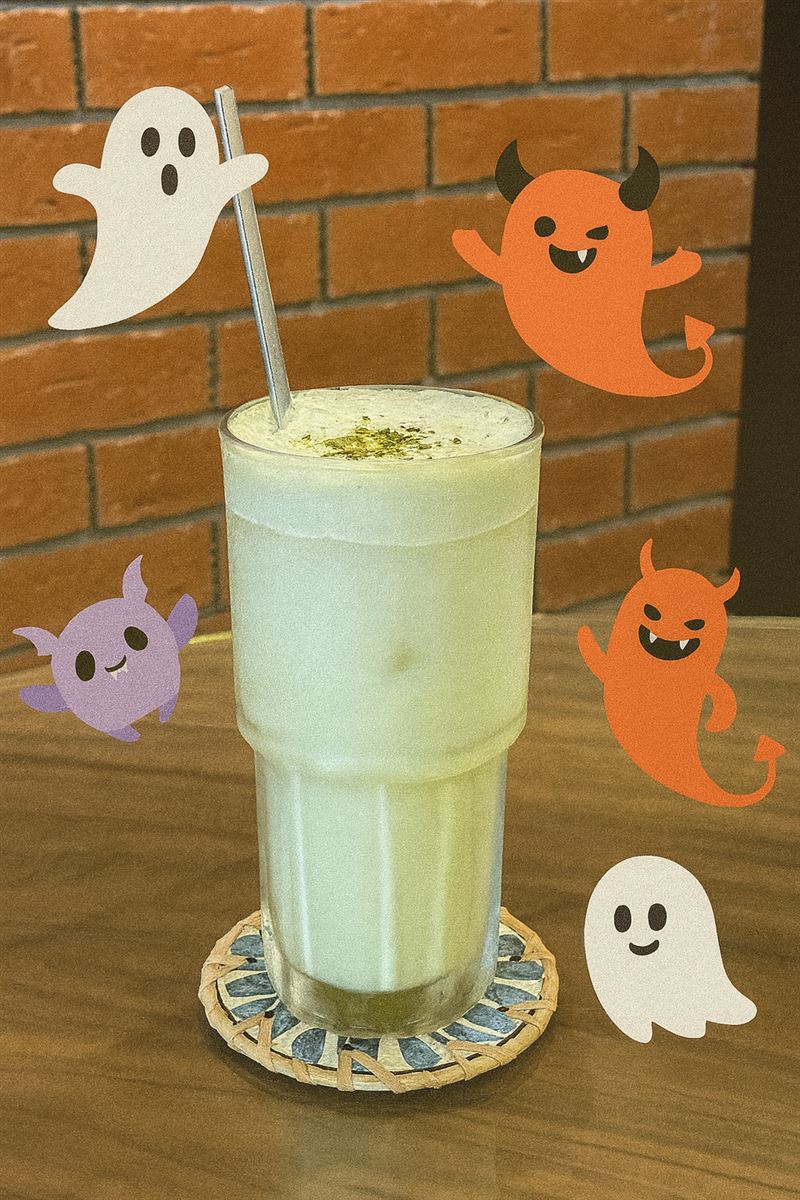 香香香菜奶蓋綠以綠茶為基底,搭配綿密奶蓋。(圖/品牌業者提供)