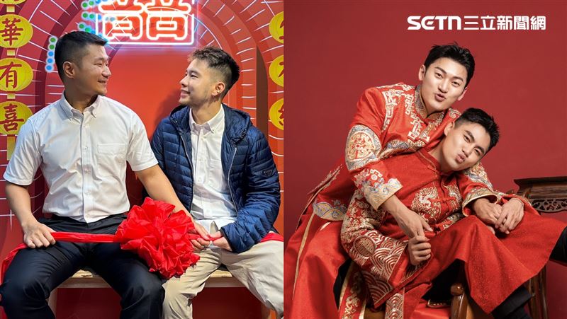 跨國夫夫／港男、韓男飛台同婚　感到自由