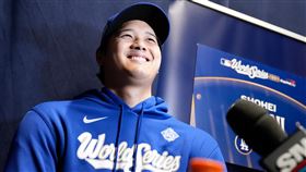 2023年季末藍鳥在自由市場沒有搶到大谷翔平。（圖／美聯社／達志影像）