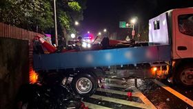 車禍事故現場情形。（圖／翻攝畫面）