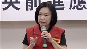 杜文珍指揮官主持非洲豬瘟中央前進應變所記者會。（圖／農業部提供）