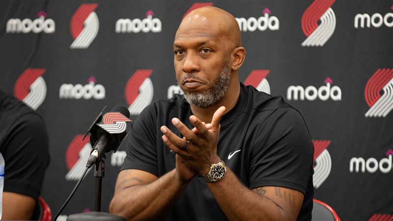 拓荒者總教練畢拉普斯（Chauncey Billups）涉案。（資料圖／翻攝自X平台 @trailblazers）