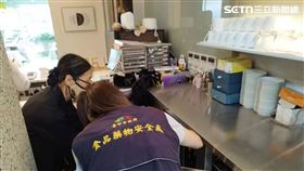 台中,法餐,食物中毒,海鮮,伊比利豬,食安處,稽查（圖／台中市府食安處提供）