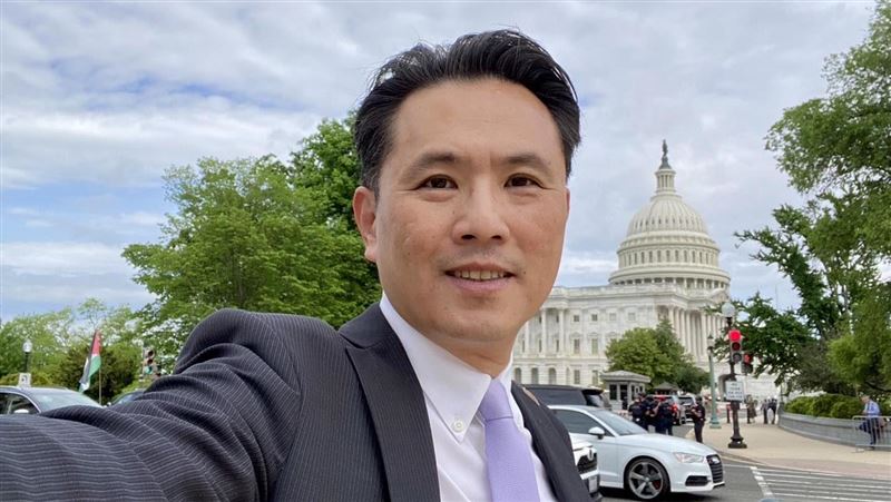 前立委陳以信宣布爭取國民黨提名角逐2026台南市長（圖／翻攝自陳以信臉書）