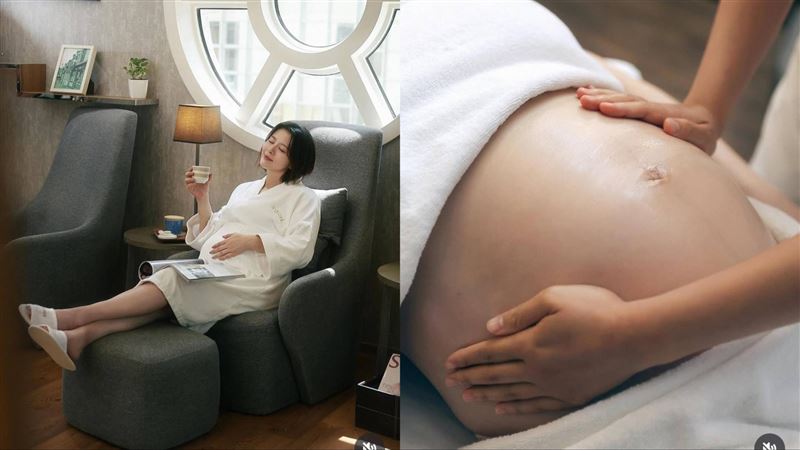 劉品言做孕婦按摩課程。（圖／翻攝自IG）