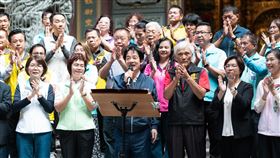 總統賴清德前往彰化伸港福安宮參香祈福（圖／總統府提供） 