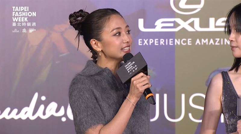 鬼鬼表示和女兒相處的時刻就是最浪漫的時光。（圖／翻攝自Taipei Fashion Week 臺北時裝週 YT）