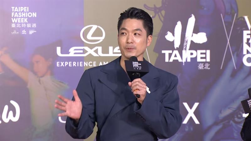 蔣萬安OOTD（圖／翻攝自Taipei Fashion Week 臺北時裝週）