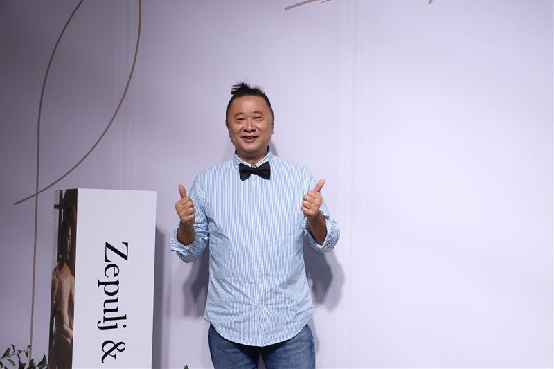 邰智源出席逸祥婚禮。（圖／記者鄭孟晃攝影）