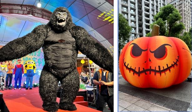 新北最嗨！五股萬聖變裝趴3千人鬧炸街頭