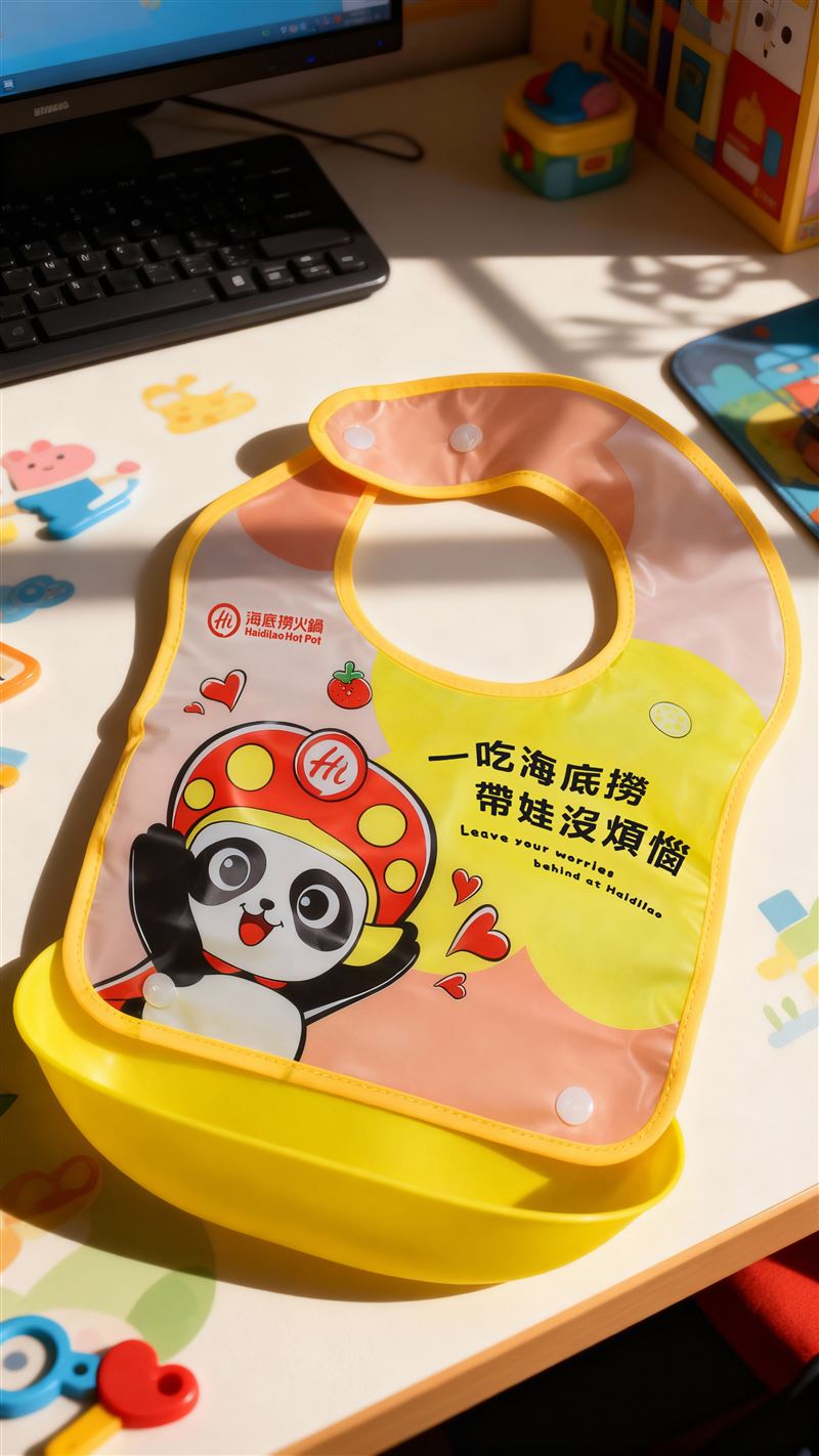 小撈撈圍兜。（圖／品牌業者提供）