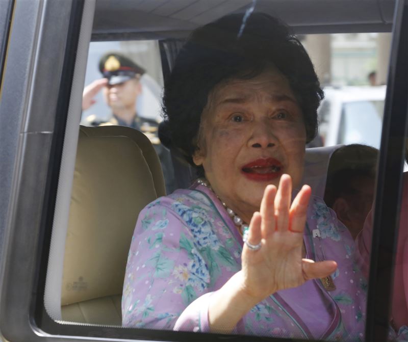 王太后詩麗吉昨天晚間與世長辭,享壽93歲。(圖/美聯社/達志影像)