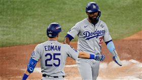 道奇世界大賽G1以1：0先馳得點。（圖／美聯社／達志影像）