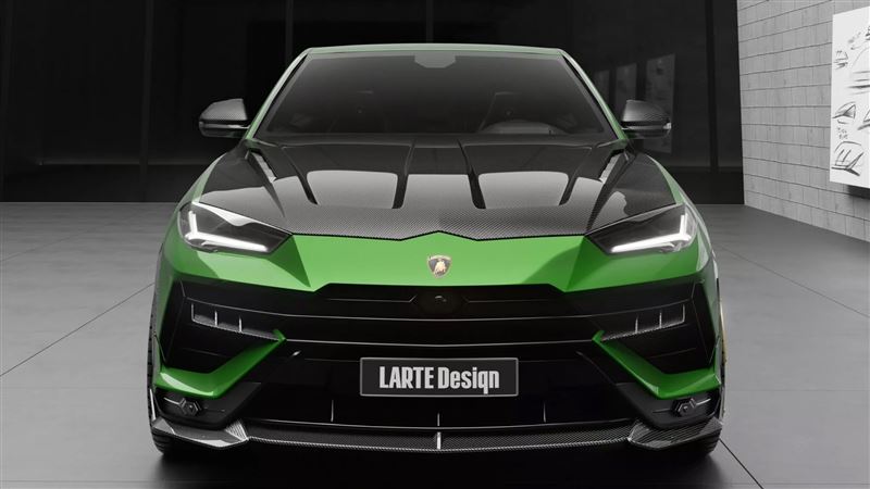 藍寶堅尼Urus改裝「Largenda」空力套件。（圖／翻攝Larte Design網站）
