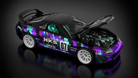 風火輪Toyota Supra 1:64模型。（圖／翻攝Hot Wheels網站）