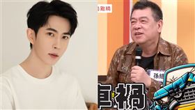 于朦朧、孫德榮。（圖／翻攝自于朦朧微博、《11點熱吵店》YouTube）