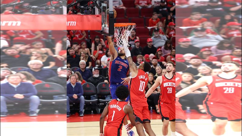 底特律活塞一哥康寧漢(Cade Cunningham)。(圖/翻攝自X平台 @DetroitPistons)
