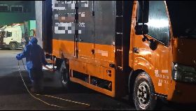 大榮貨運23日載送疑染疫豬肉到高雄