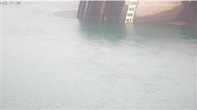 翡翠水庫將放水。（圖／取自翡翠水庫即時影像）